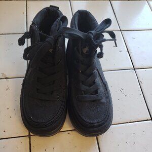 Billy Boys Black tennies Size 11